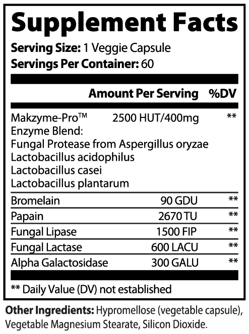 Enzima Digestiva Pro Blend — Para Pacientes Bariátricos (30 días)