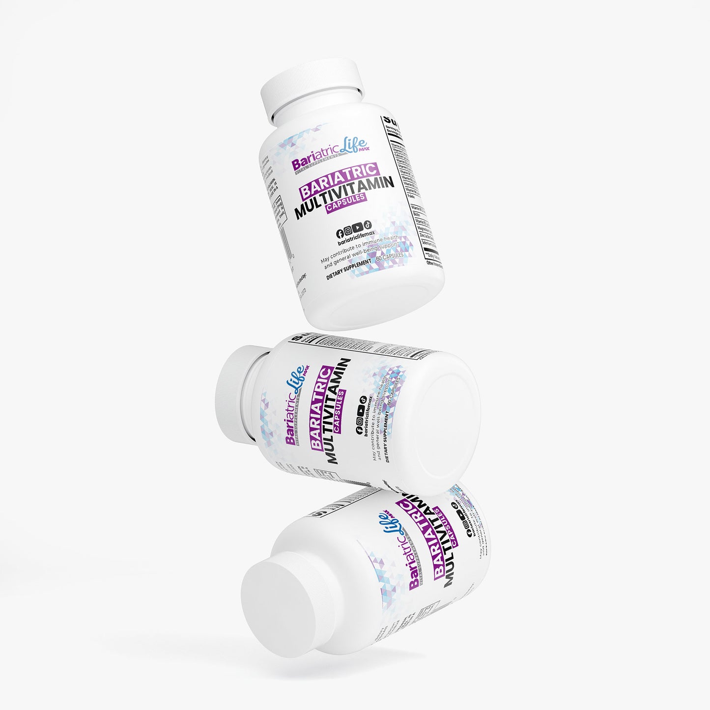 3 Pack Complete Bariatric Multivitamin