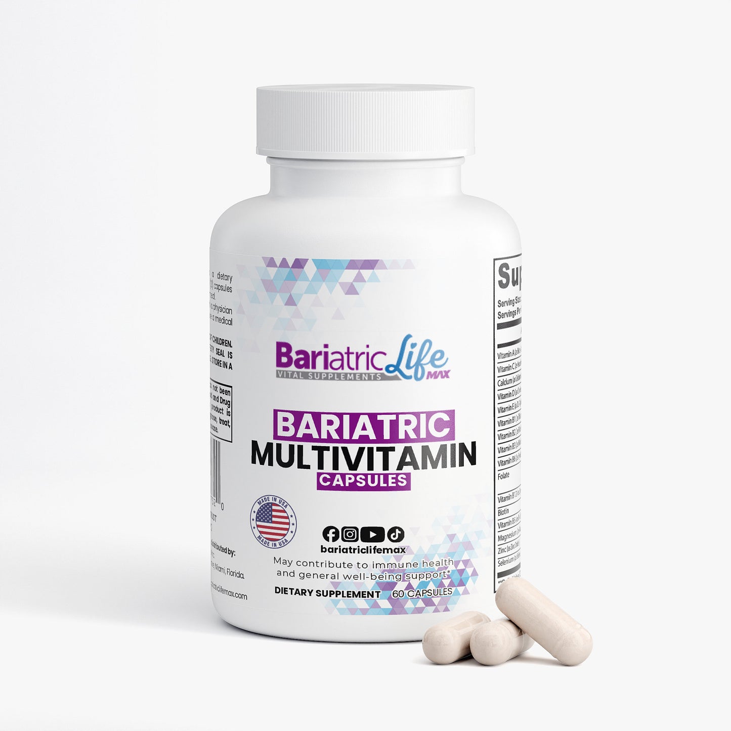 Bariatric Life Max — Compra 1 y Llévate 2 (1 GRATIS) · 60 días + Envío Gratis